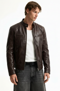 Leather Motorcycle Jacket