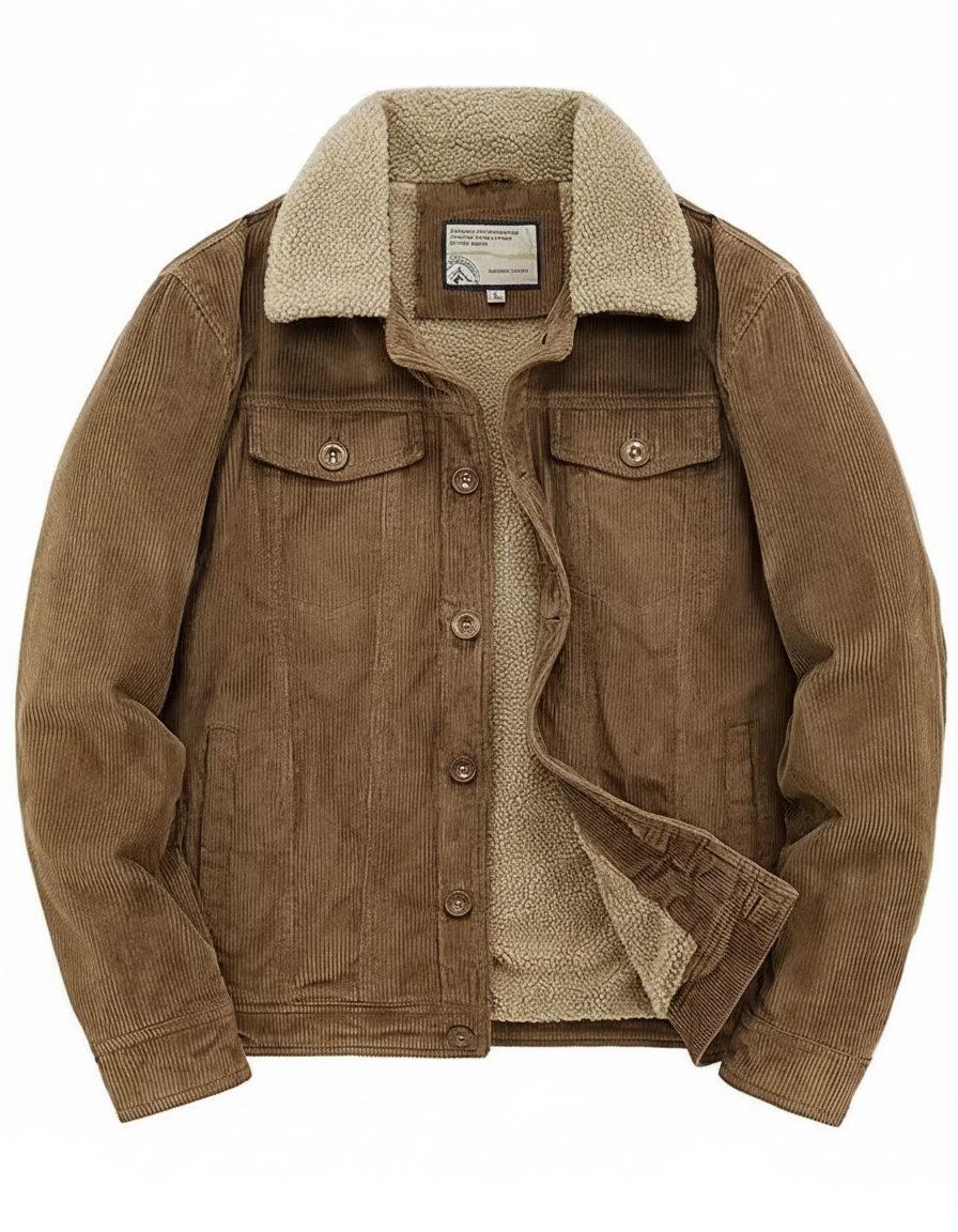 Padded Corduroy Jacket | Barn Jacket For Autmn
