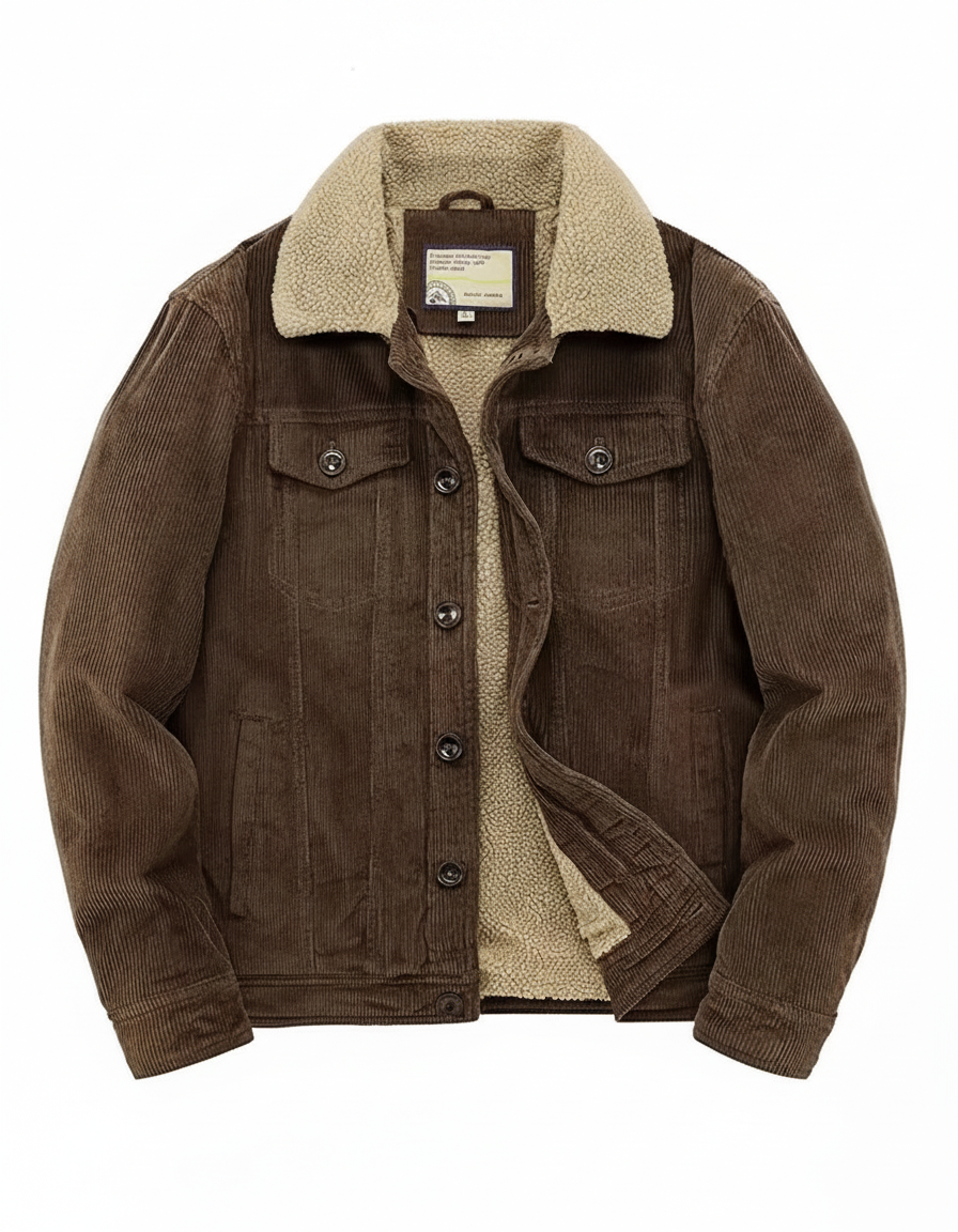 Padded Corduroy Jacket | Barn Jacket For Autmn