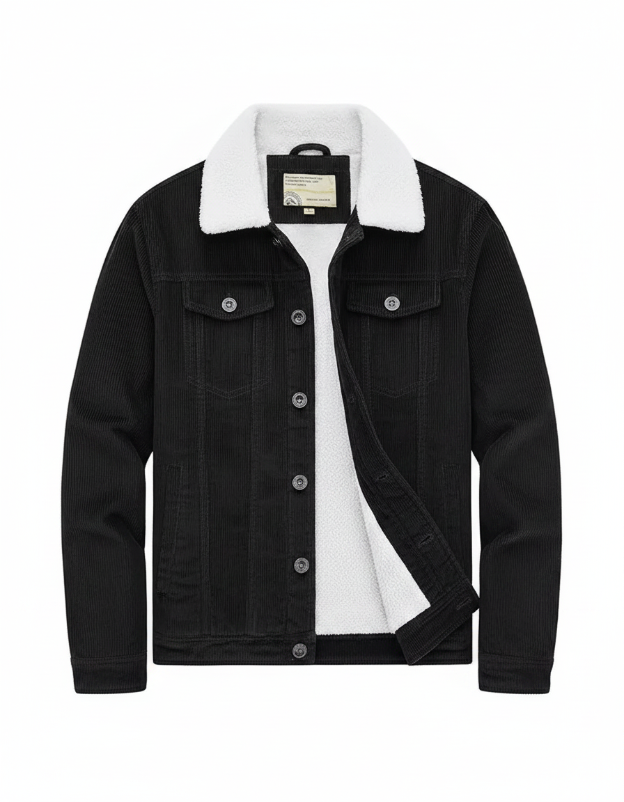 Padded Corduroy Jacket | Barn Jacket For Autmn