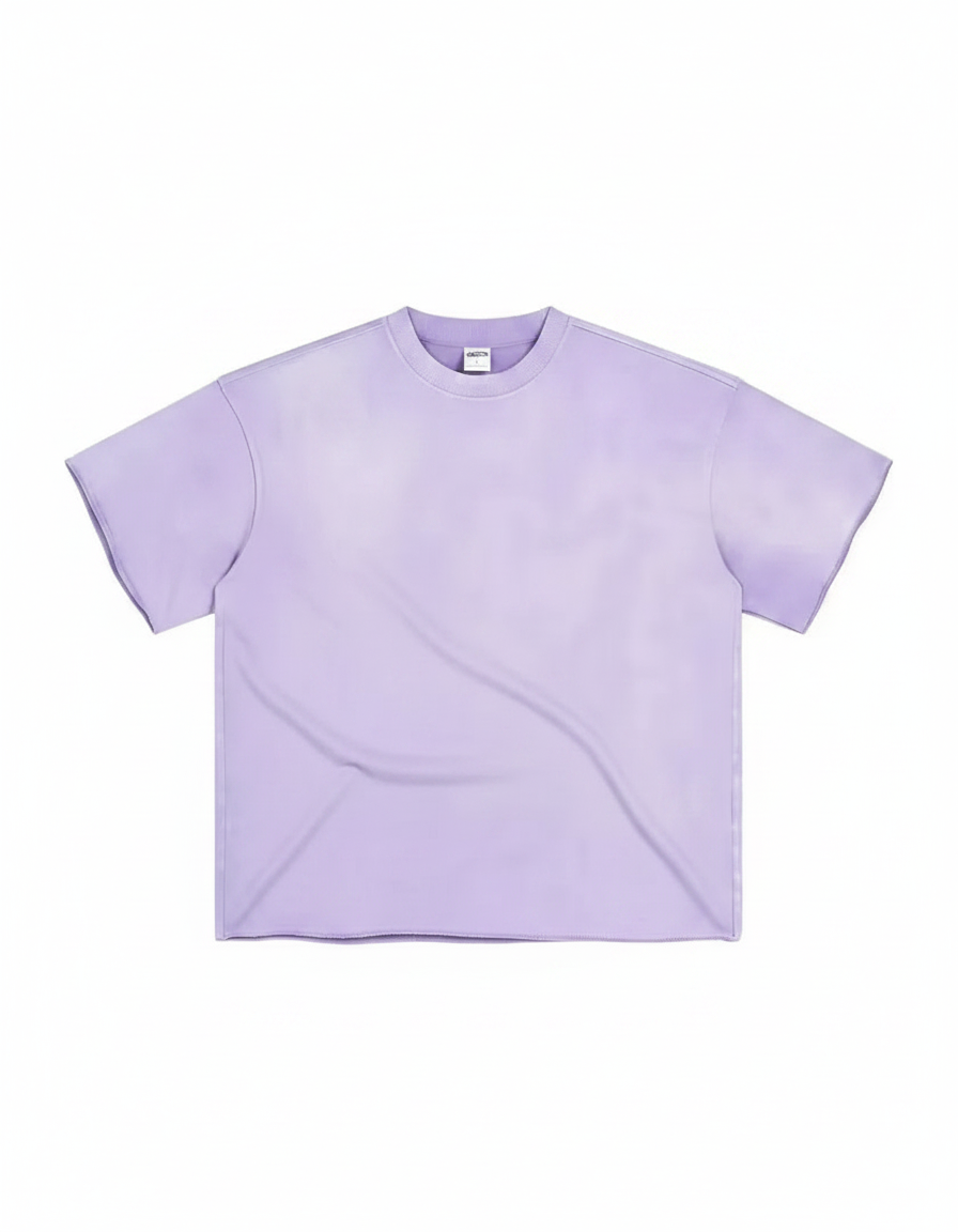 Spray-Dye Washed Two-Piece Short Set | Relaxed Fit Brushed Cotton