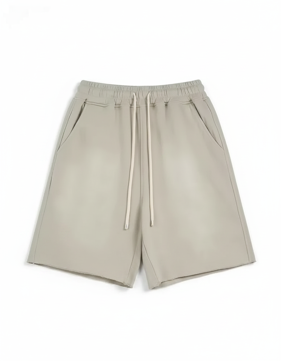 Spray-Dye Washed Two-Piece Short Set | Relaxed Fit Brushed Cotton
