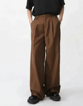 Men's Loose Fit Suit Trousers | Comfortable Wide-Leg