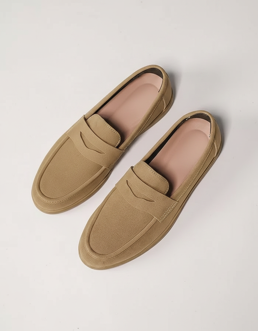 Men’s Lightweight Slip-On Loafers | Breathable Everyday Casual Walking Flats