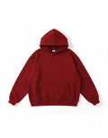 Solid Color Hooded Men's Sweatshirt with Large Pocket | Multiple Colors