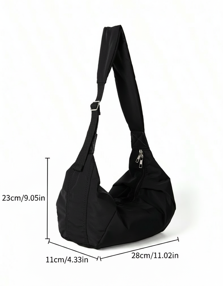 Minimalist Crescent Crossbody Bag | Sling Bag