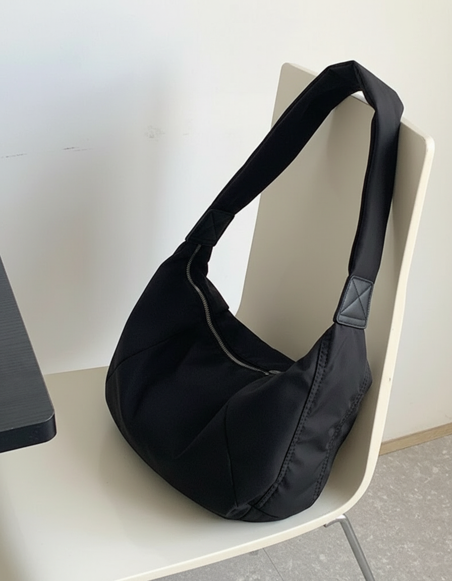 Minimalist Crescent Crossbody Bag | Sling Bag