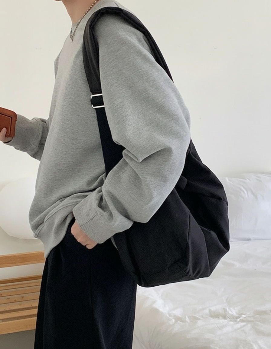 Minimalist Crescent Crossbody Bag | Sling Bag