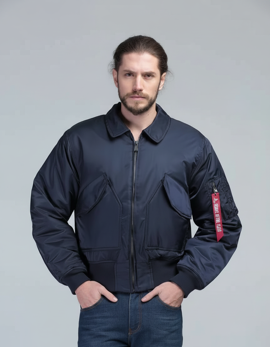 Men's Flight Bomber Jacket | Water-Resistant