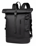 Roll-Top Expandable Backpack | Large Capacity Travel and Commuter Laptop Daypack
