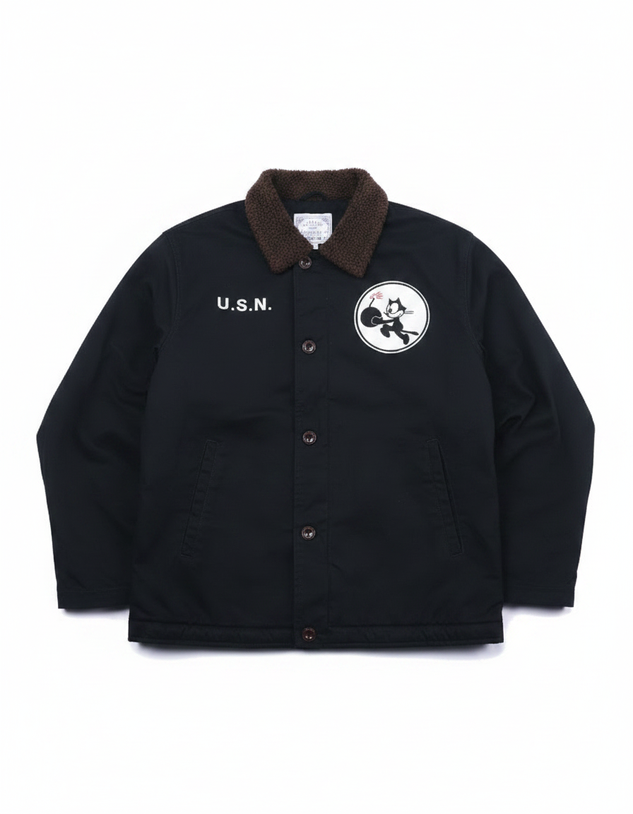 Men's Sherpa Fleece Deck Jacket