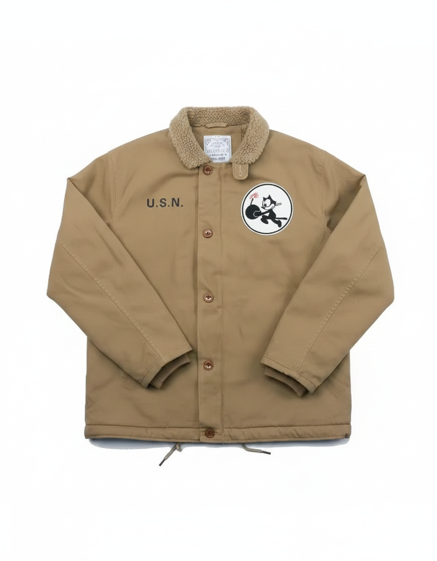 Men's Sherpa Fleece Deck Jacket