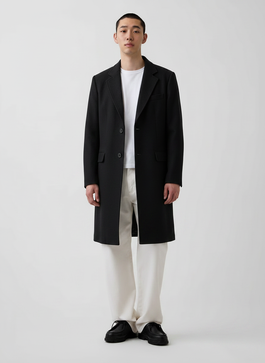 Wool Trench Coat | Camel Coat