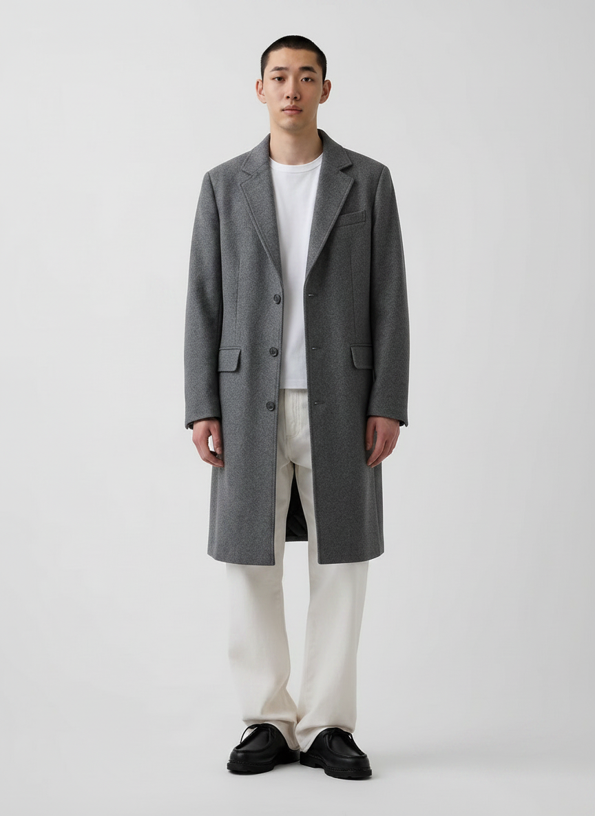 Wool Trench Coat | Camel Coat