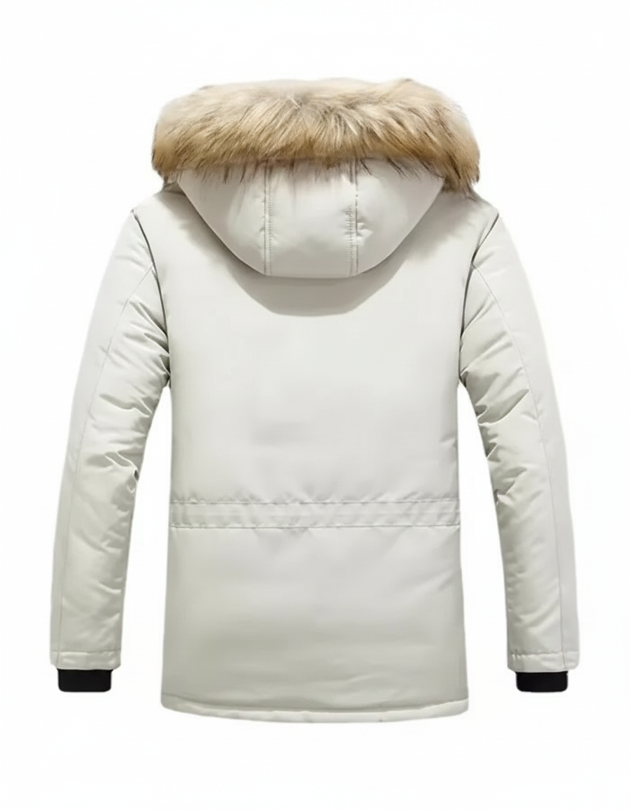 Heavy-Duty Fur Winter Parka | Weather Resistant