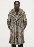 Long Fur Overcoat
