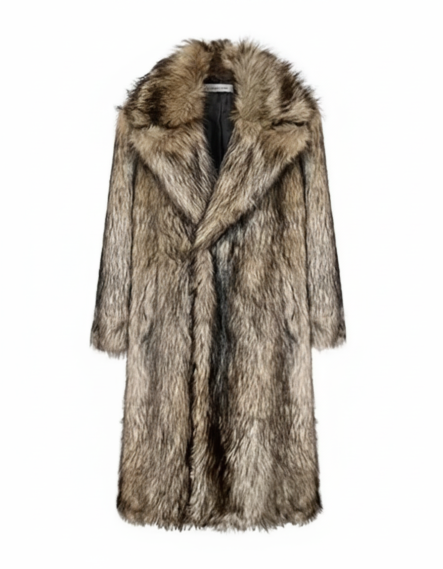 Long Fur Overcoat