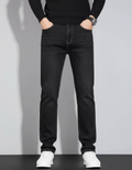 Straight-Leg Denim Jeans