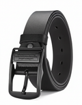 Genuine Leather Belt | 110-130cm | Black & Brown