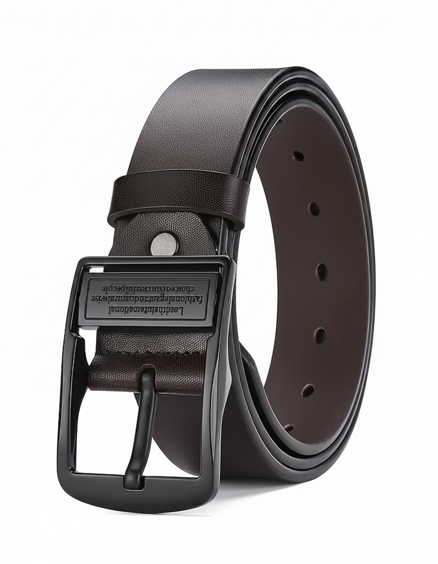 Genuine Leather Belt | 110-130cm | Black & Brown