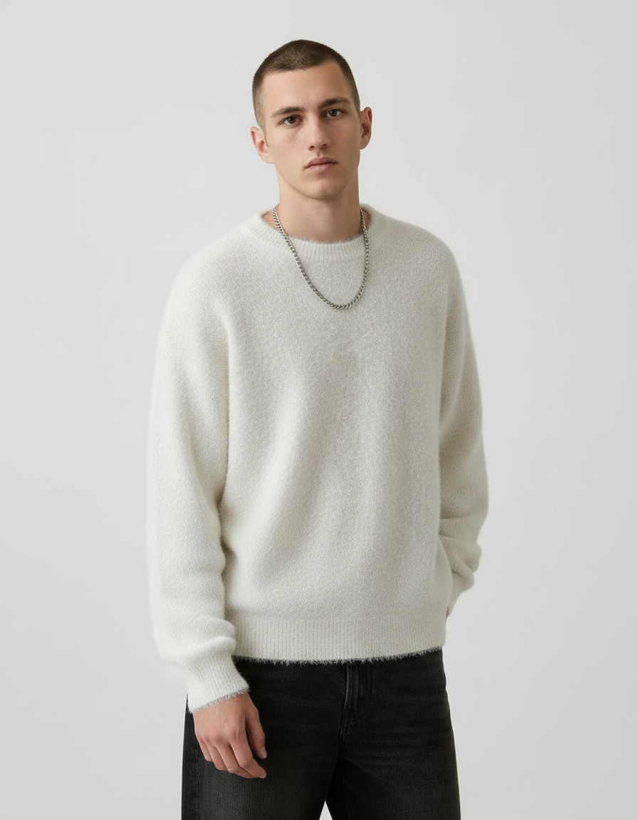 Fluffy Knit Sweater