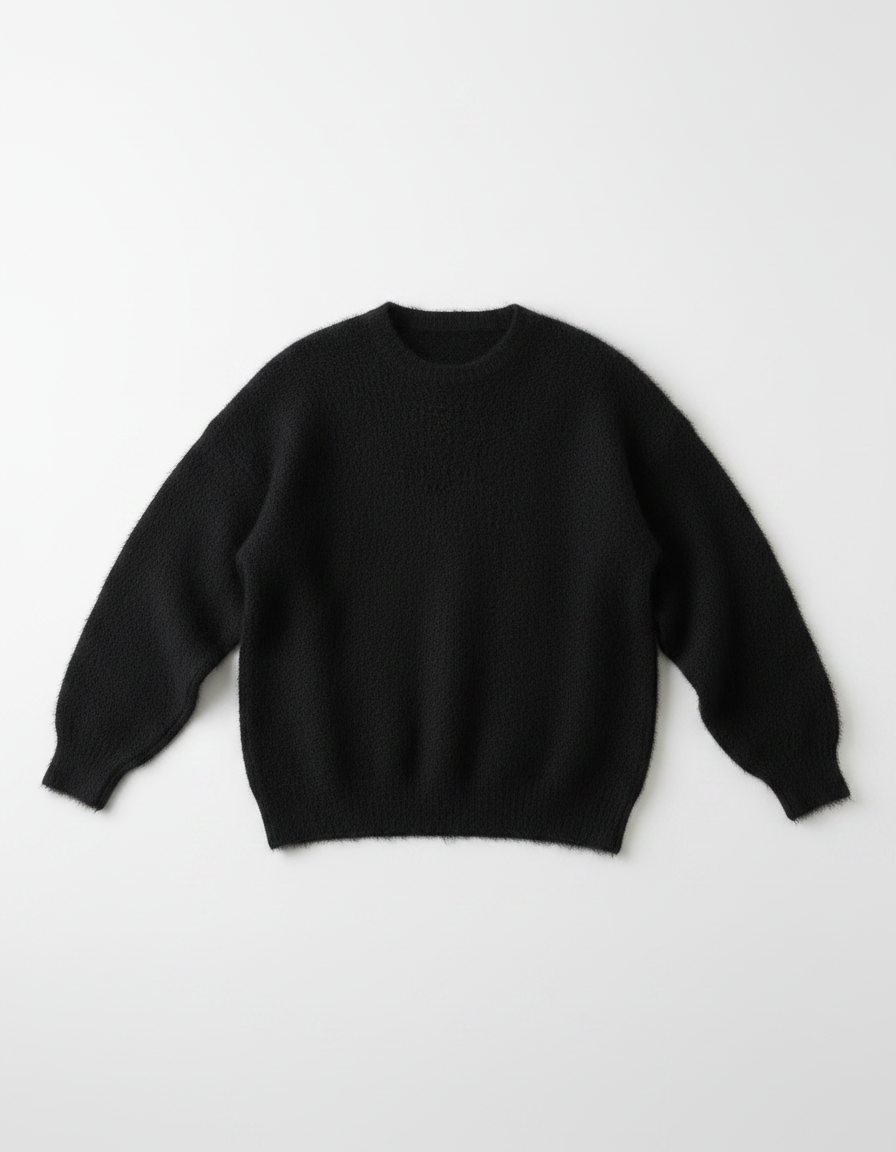 Fluffy Knit Sweater