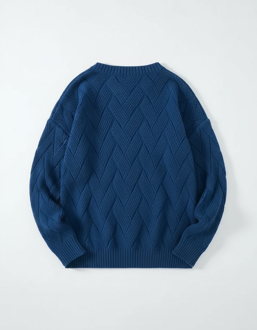 Crewneck Knit Sweater | Multiple Colors