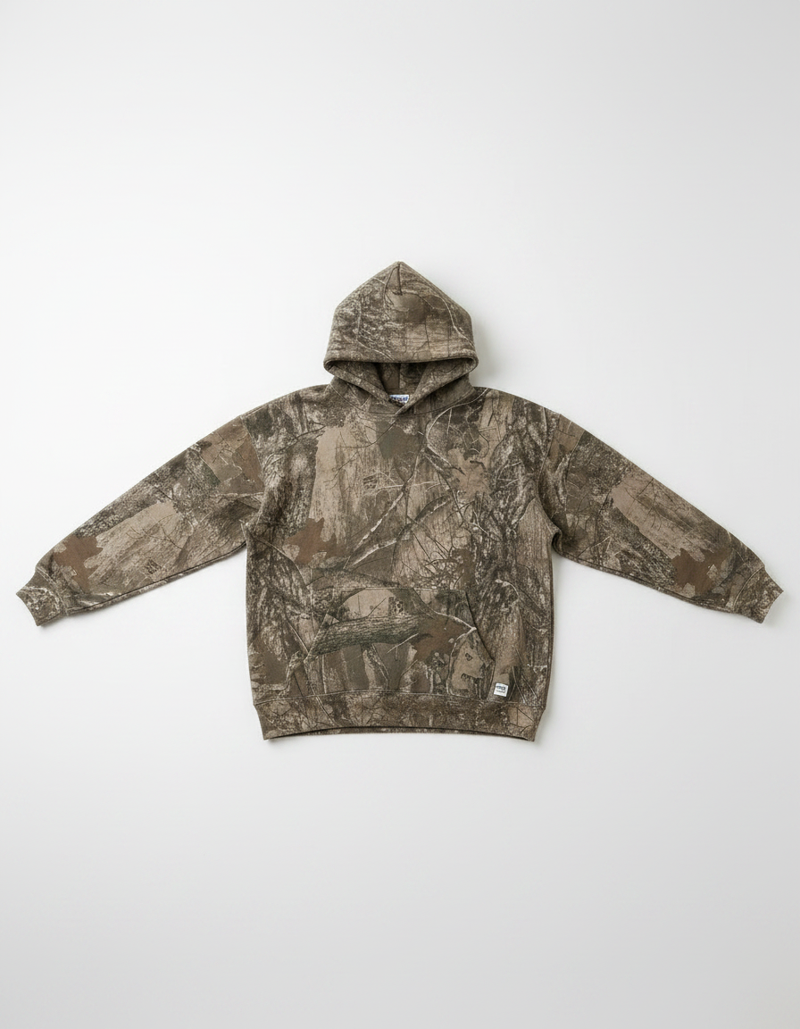 Real Tree Camouflage Pullover Hoodie