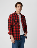 Plaid Flannel Button-Up Shirt | Multiple Colors