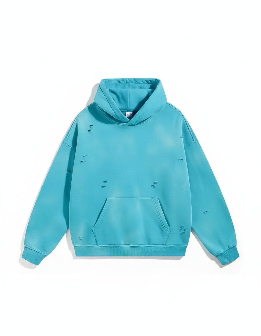 Men’s Hoodie and Sweatpants Set | Splash-ink Spray Dye