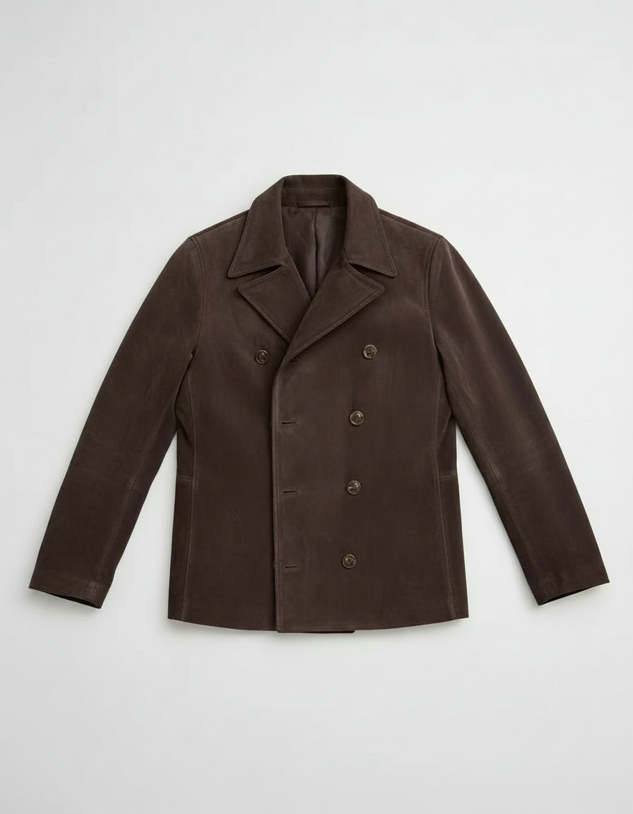 Men's Faux Suede Jacket