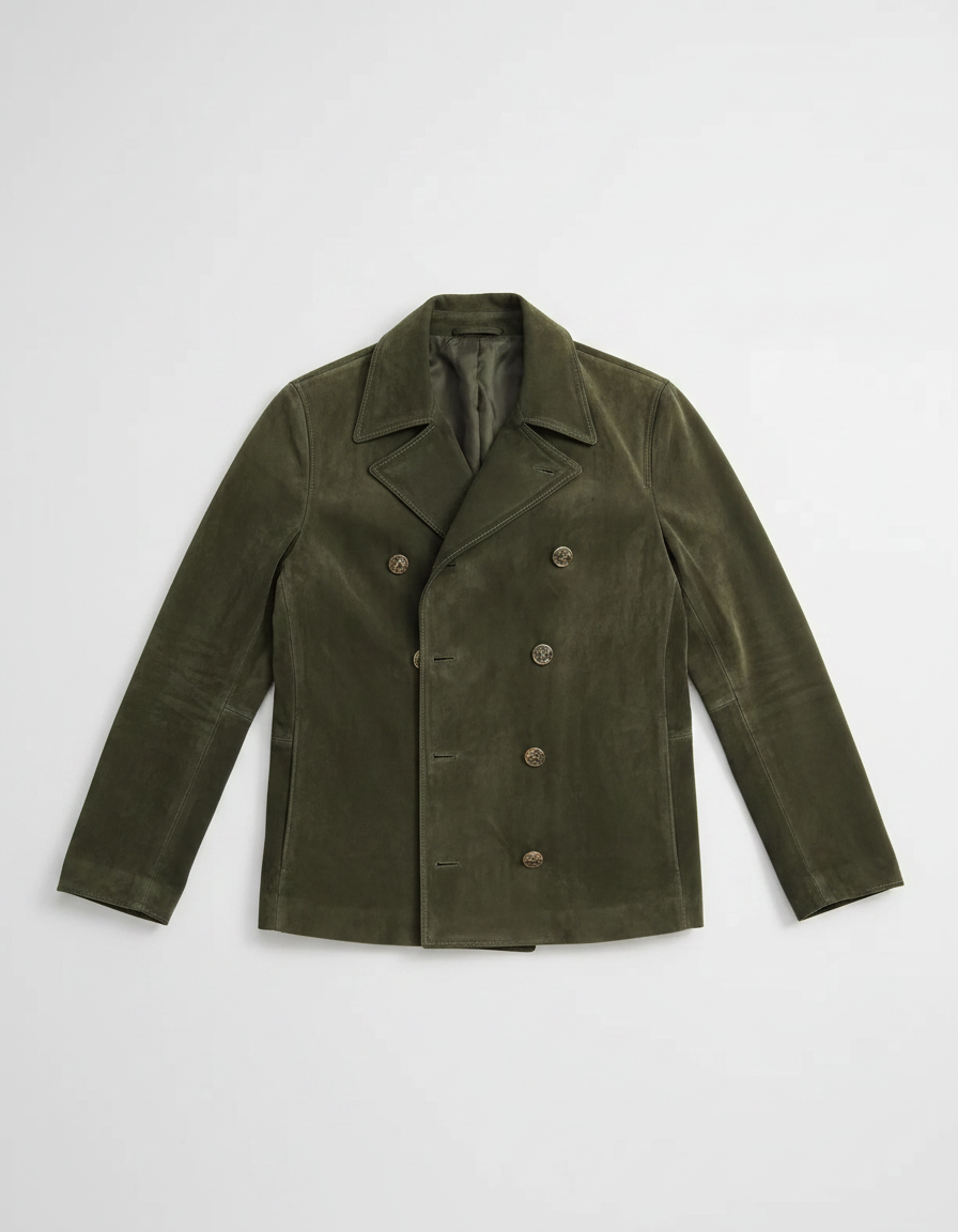 Men's Faux Suede Jacket