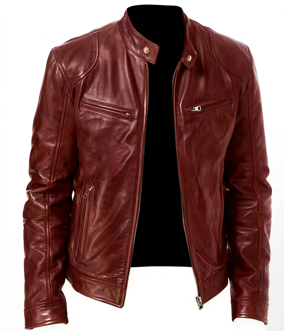 Leather Motorcycle Jacket
