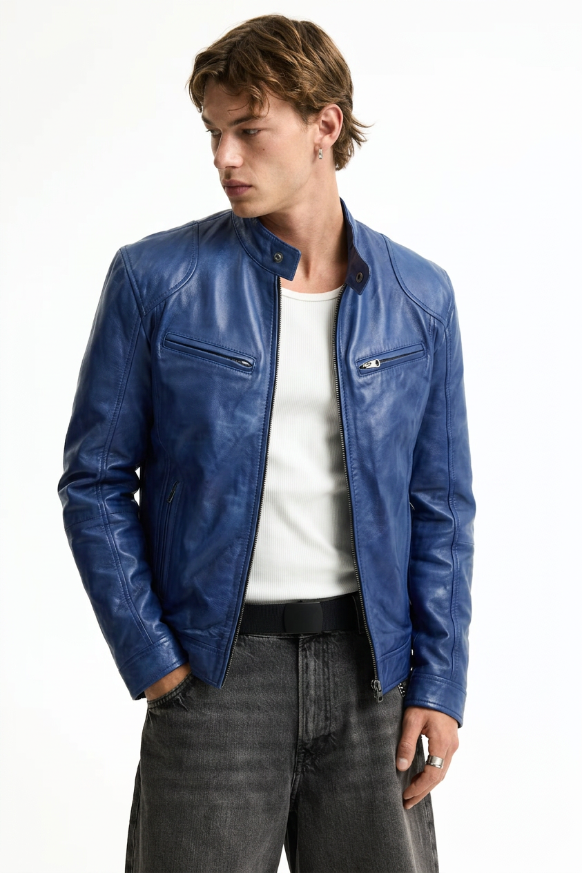 Leather Motorcycle Jacket