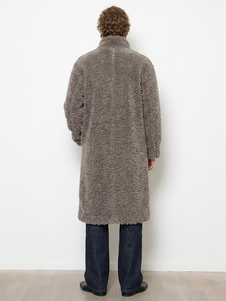 Long Sheepskin Winter Coat | Teddy Coat