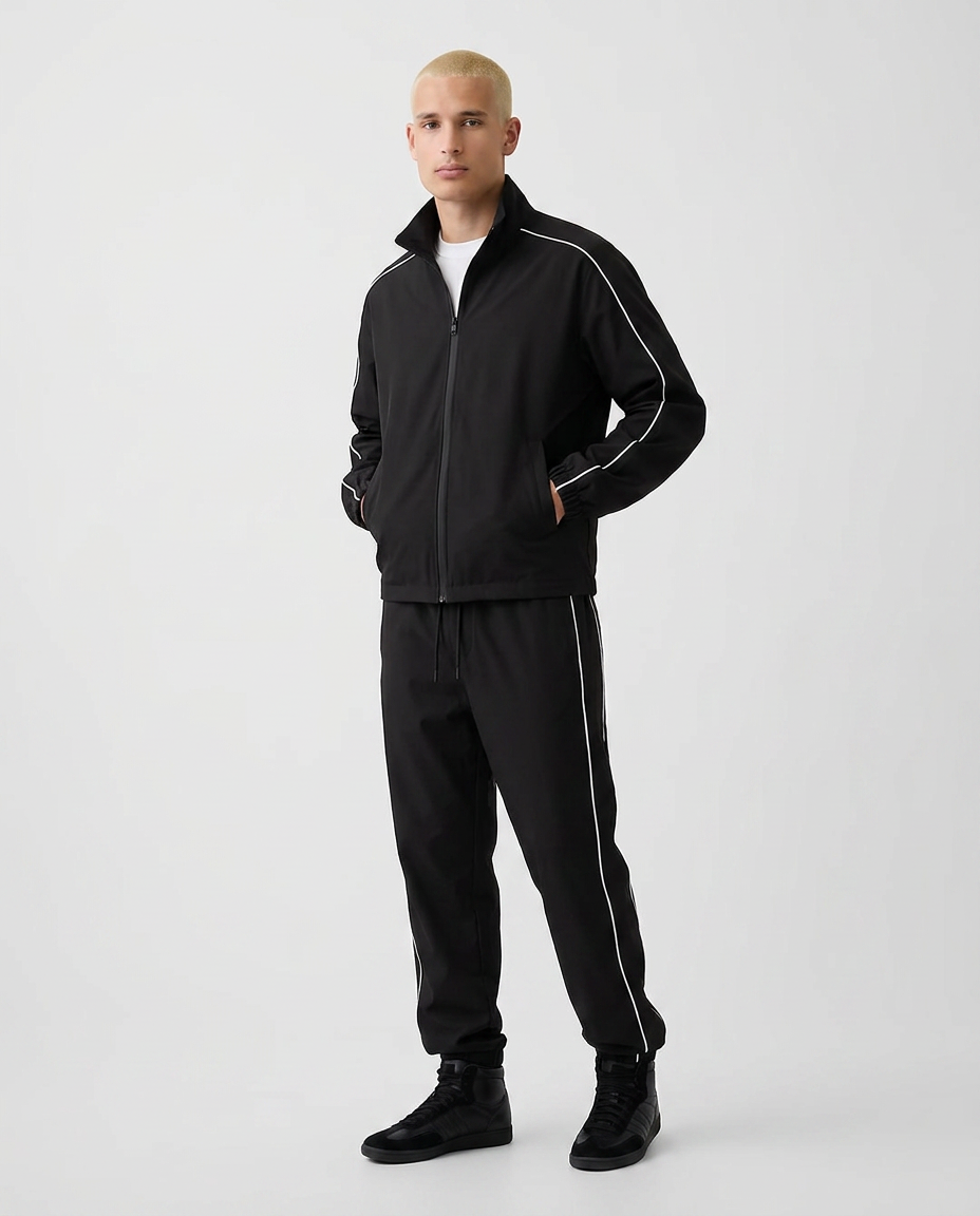 2-Piece Leisure Hooded Tracksuit