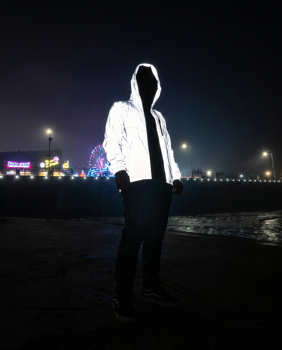 3M Reflective Windbreaker Jacket | Glow In The Dark