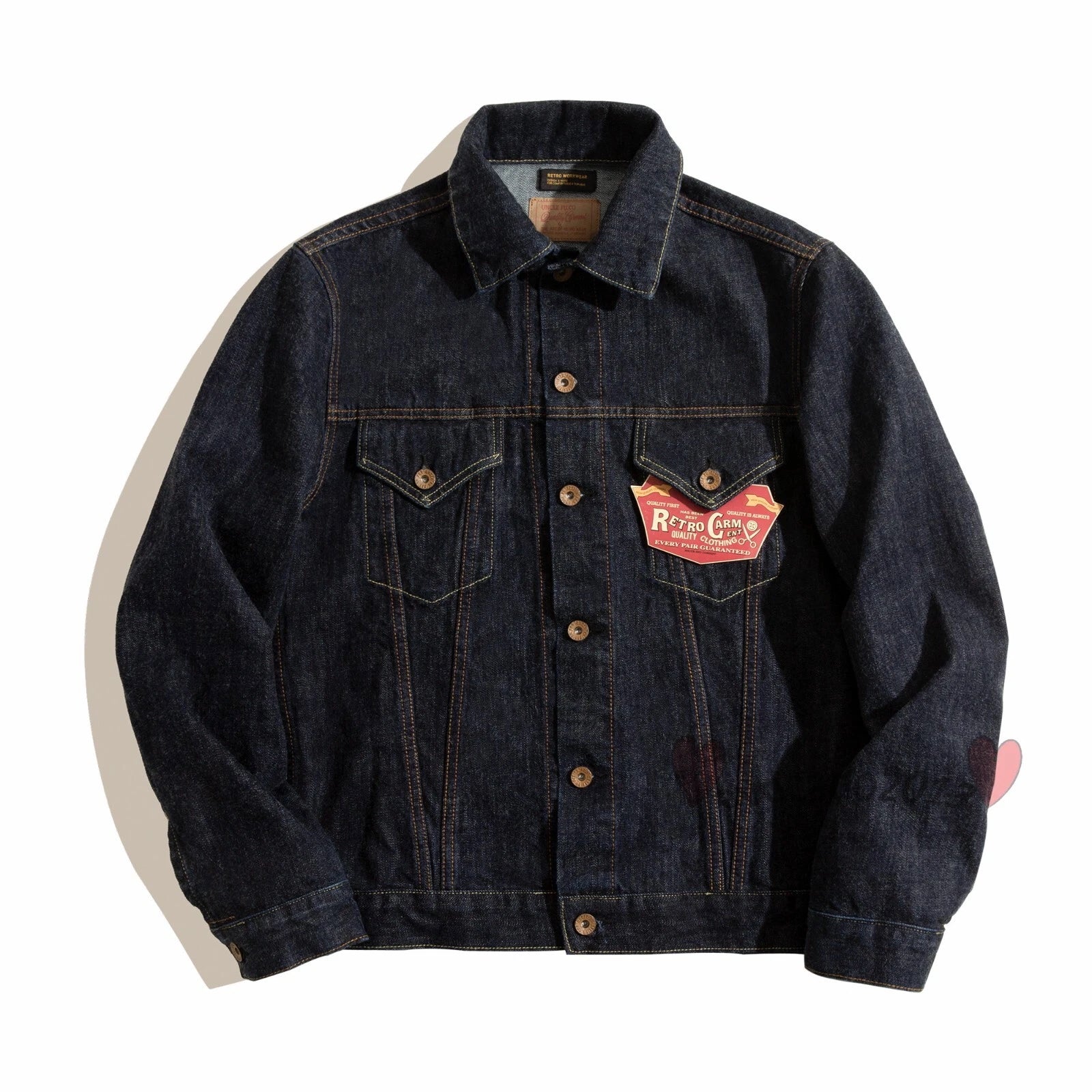 Washed Denim Jacket | 100% Cotton, 14.8oz Denim